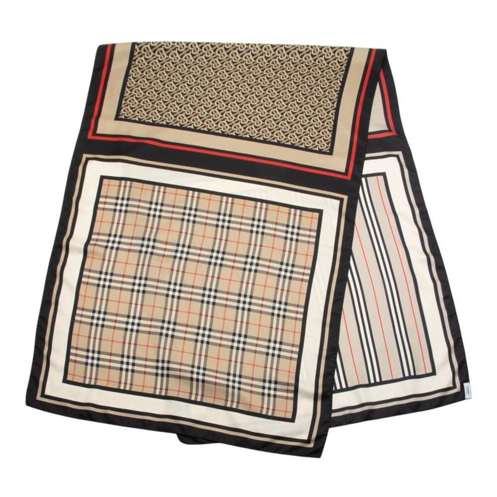 Burberry Silk Montage Scarf